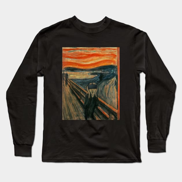 Oculus Scream Long Sleeve T-Shirt by phneep